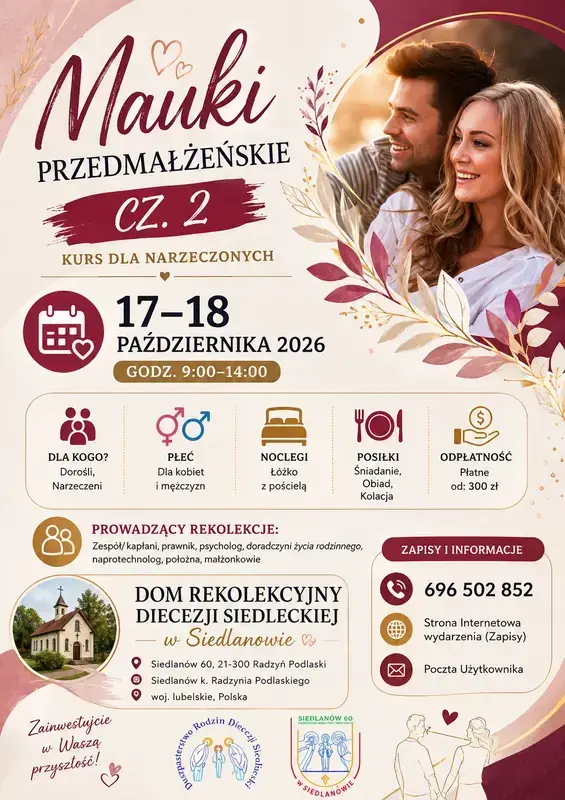 Nauki przedmałżeńskie cz. 2/Kurs dla narzeczonych