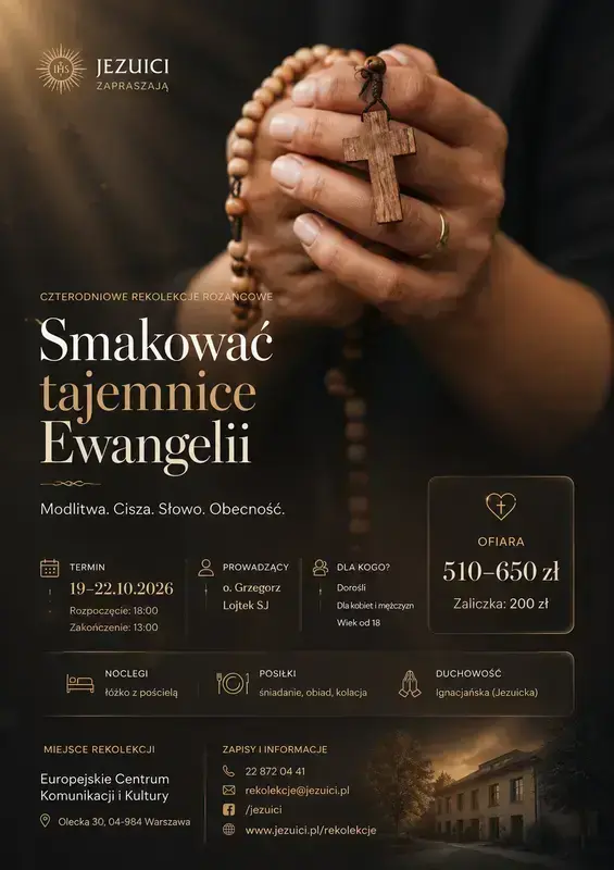„Smakować tajemnice Ewangelii” – Czterodniowe rekolekcje różańcowe