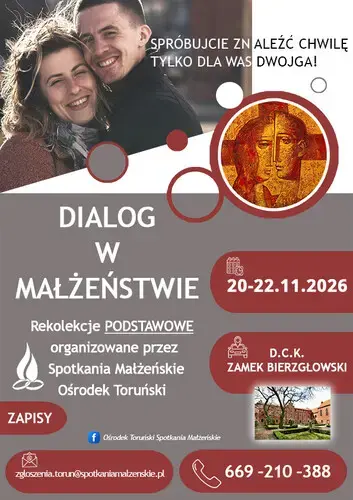 Rekolekcje z dialogiem dla małżeństw - Spotkania Małżeńskie