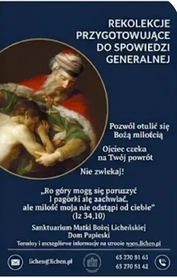 Spowiedź generalna - rekolekcje