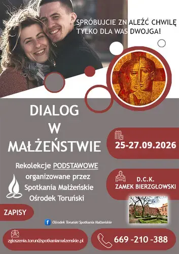 Rekolekcje z dialogiem dla małżeństw - Spotkania Małżeńskie