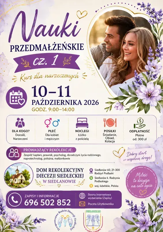 Nauki przedmałżeńskie cz. 1/Kurs dla narzeczonych
